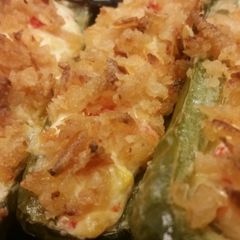 A picture of Rustic Jalapeño Poppers.