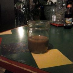 A picture of Brad's Caesar salad dressing.