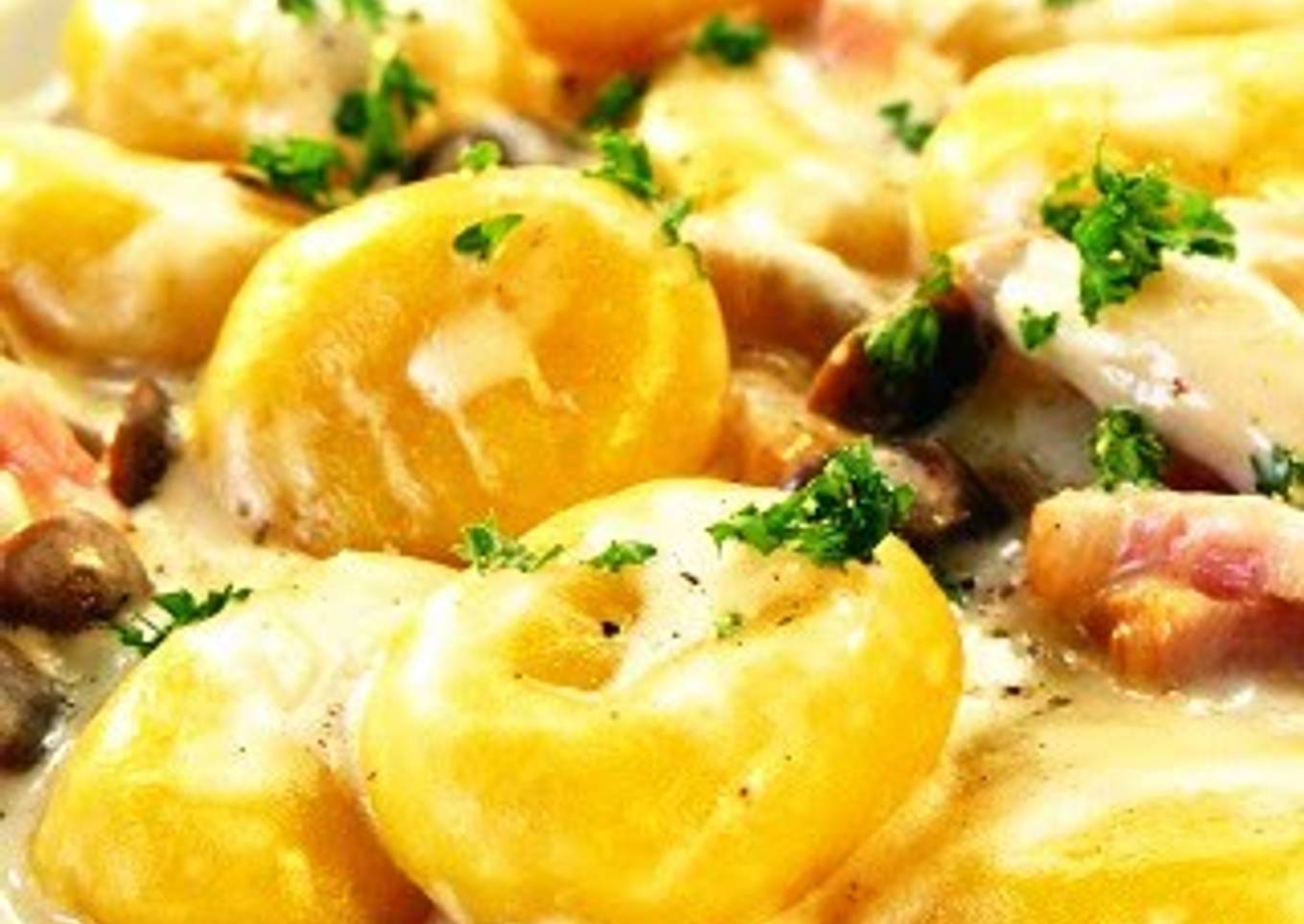 Kabocha Squash Gnocchi Cream Sauce