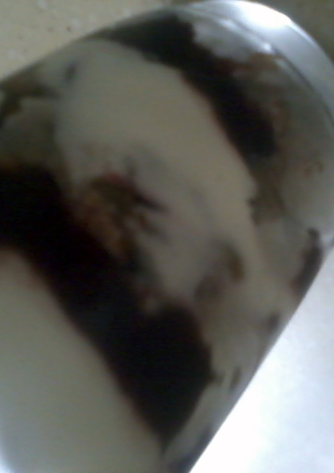 A picture of simple parfait.