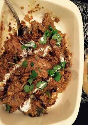 A picture of Indian Slow Cooked Lamb.