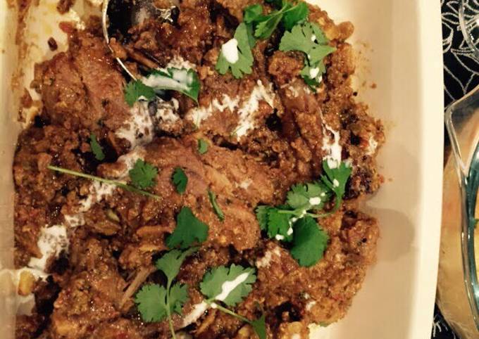 Indian Slow Cooked Lamb