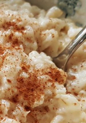 Una foto de Arroz con Leche de Almendras
