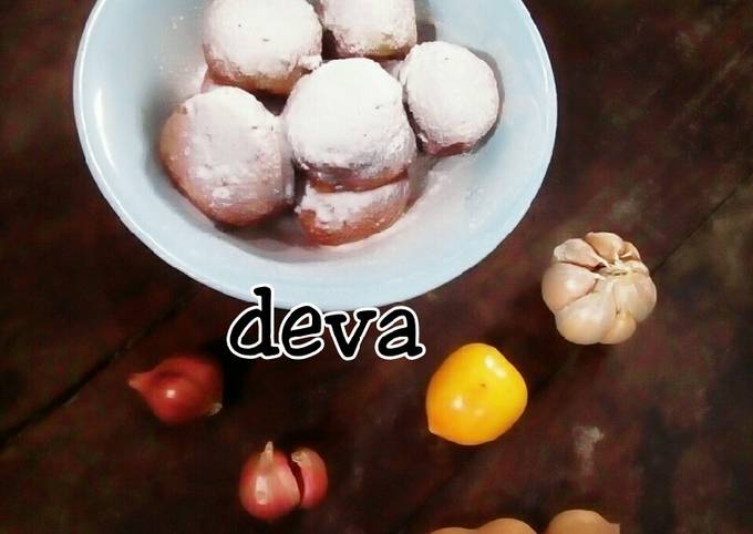 Resep buat Donat Ketan Deva  nagih banget
