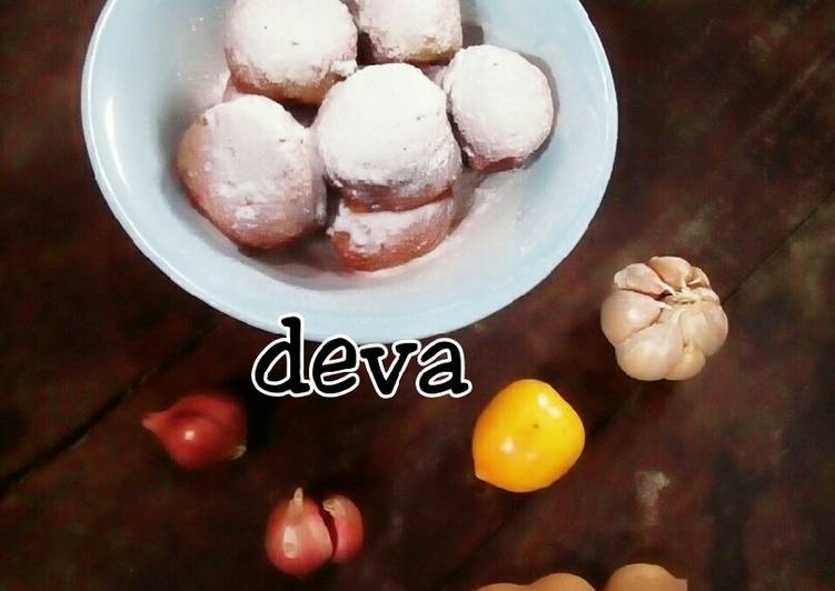 resep cara mengolah Donat Ketan Deva