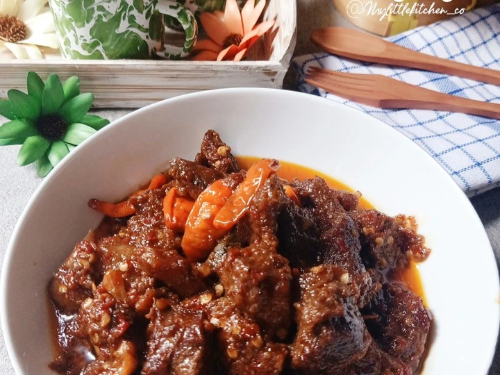 Langkah Gampang Menyiapkan Resep #66 Oseng Mercon Daging Sapi yang Bikin Ngiler