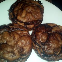 A picture of Banana-Nutella Muffins.