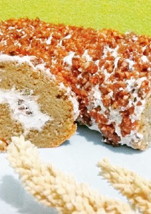 Foto resep Roll Cake Mocca Nougat