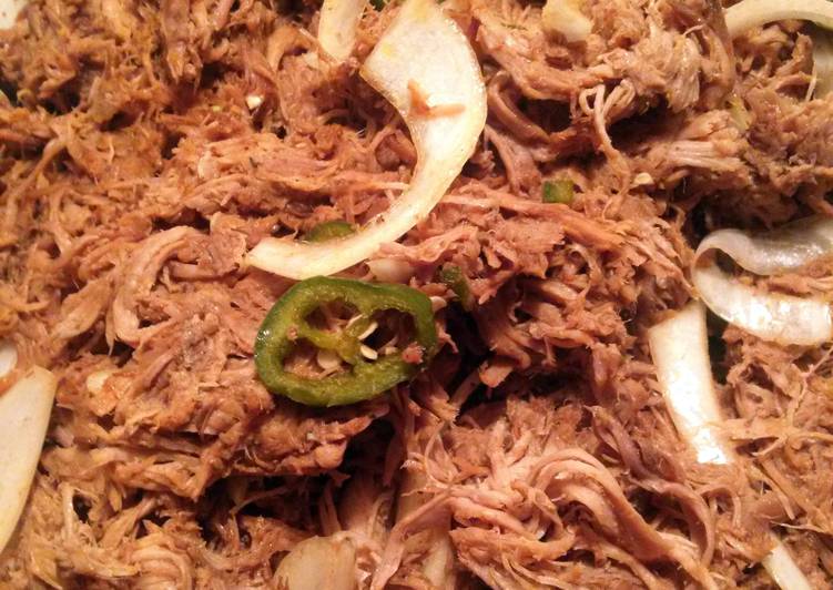 Amazing oven slow cooked pulled pork
