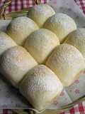 Rice Flour White Bread Rolls (with Condensed Milk)