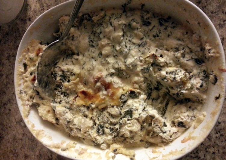 Steps to Make Quick Spinach dip