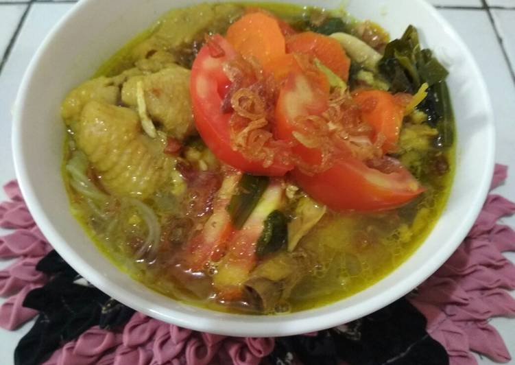 Bagaimana Memasak Soto ayam segerrr Anti Gagal