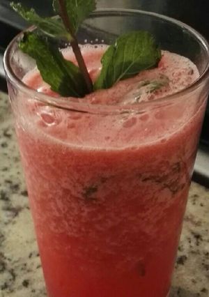 Una foto de Mojito de sandía