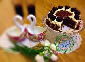 Hình của món Microwave Black Forest Cake.