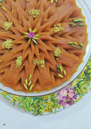 عکسی از دستور حلوای هویج