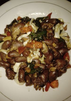 Foto resep Tumis jantung ayam cabe Hijau