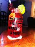 Cóctel de mora con gatorade