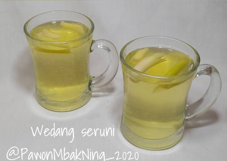 Bagaimana Menyiapkan Wedang Seruni, Menggugah Selera