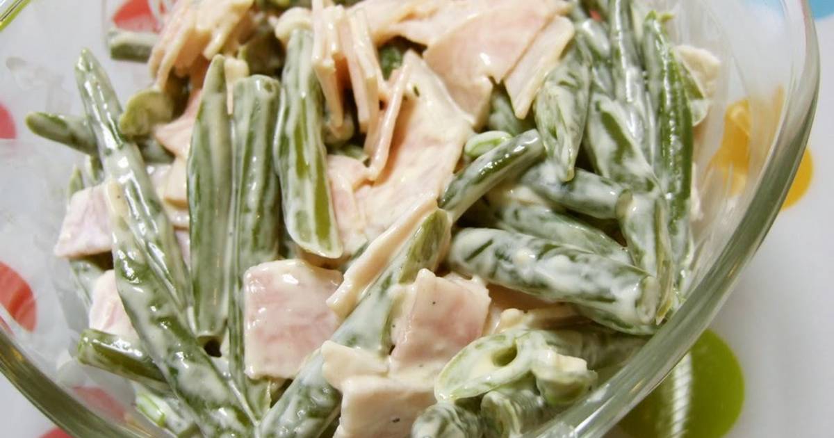 Easy Green Bean and Bacon Salad Recipe by cookpad.japan Cookpad