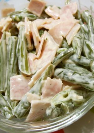 A picture of Easy Green Bean and Bacon Salad.