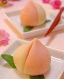 Peach Nerikiri (Sweet Bean Paste Confections) - Easy Wagashi to Make for Dolls' Festival