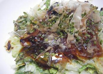 Easiest Way to Cook Yummy Made with Chinese Cabbage Okonomiyaki