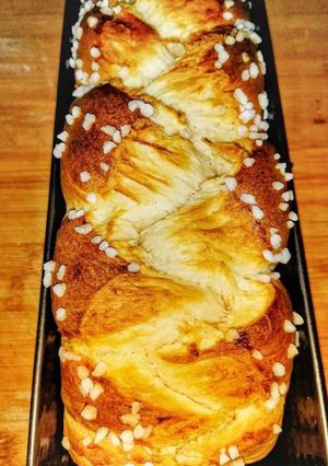 Une photo de Brioche aux perles de sucre