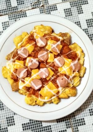 Foto resep Pizza Roti Tawar Teflon