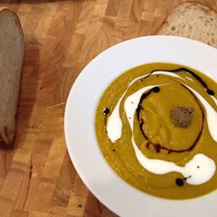 A picture of Fall Squash Soup.