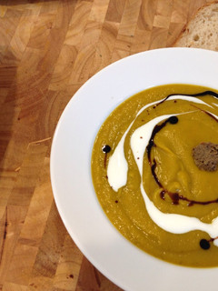 A picture of Fall Squash Soup.