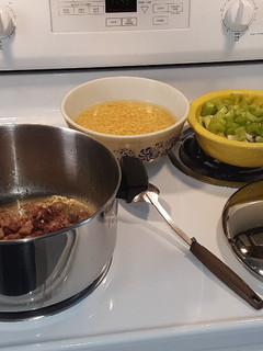 A picture of Golden Split Pea Soup.