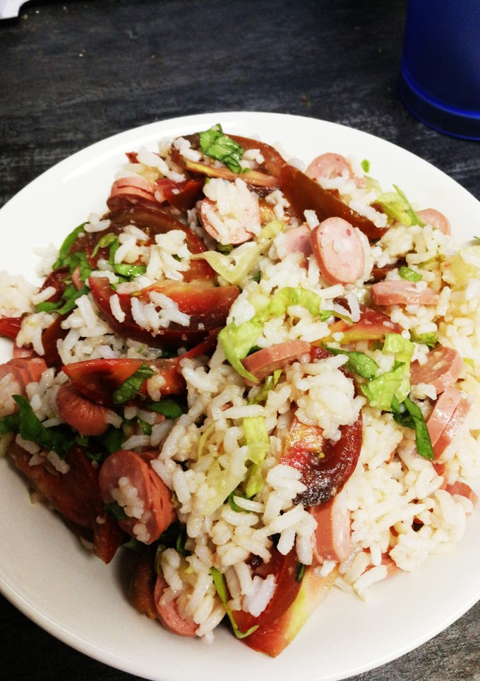 Una foto de Ensalada de arroz