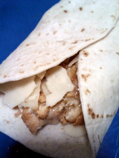 A picture of Chicken Caesar Wraps.