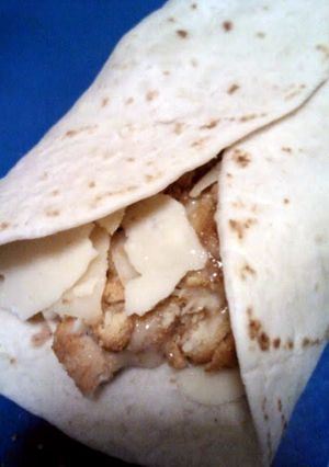 A picture of Chicken Caesar Wraps.