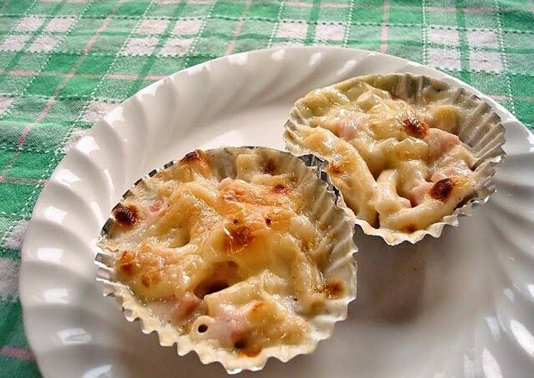 Steps to Make Homemade Easy Gratin Cups Made In A Toaster Oven (for lunchboxes)