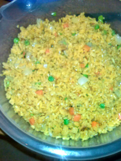 A picture of Curry rice.