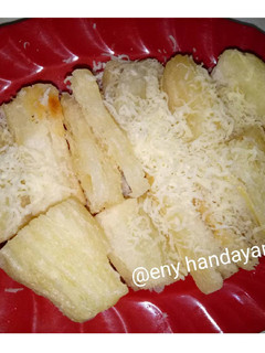 Foto resep Singkong goreng keju
