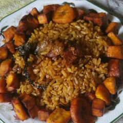 A picture of Reddy rice.