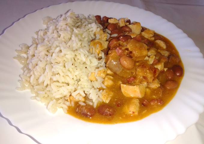 Feijoada De Frango Com Arroz De Farinheira Receita Por "Tasca Del Arte ...