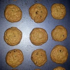 Peanut Butter and Chocolate chip cookies A picture of Peanut Butter and Chocolate chip cookies.