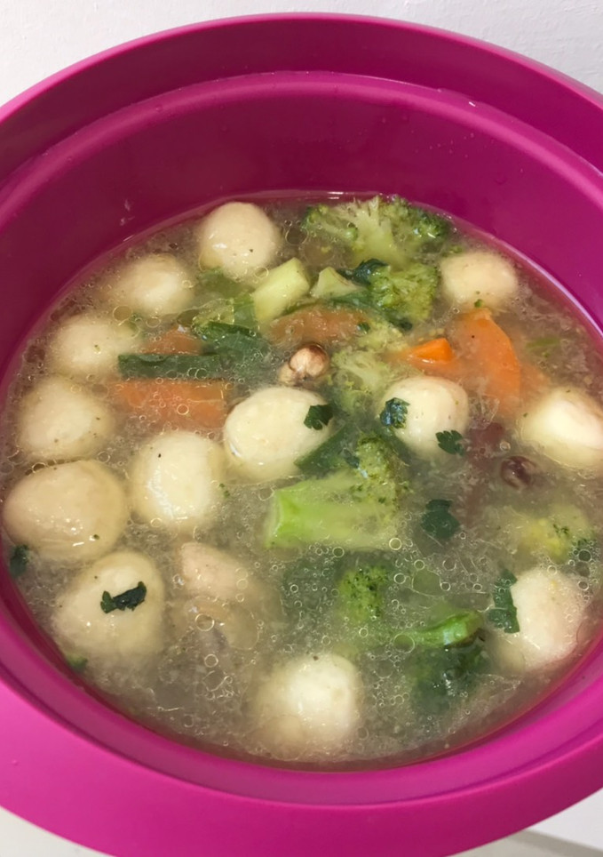 Foto resep Sop bakso ikan 🥰