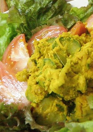 A picture of Kabocha Squash Salad with Walnuts.