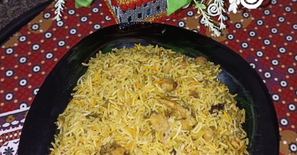 Chicken Chanan Chicken Chana Biryani Recipe by Aqsa mukhtiar - Cookpad
