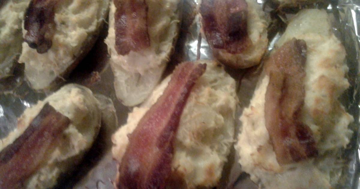 twice baked potatoes Recipe by MissBritty - Cookpad