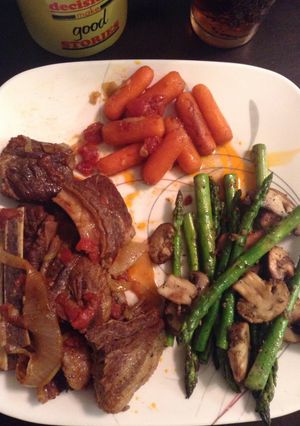 A picture of Bloody Mary Fall Off The Bone Short Ribs.