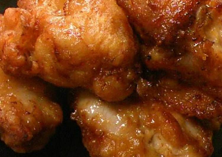 Recipe of Homemade Juicy Chicken Karaage (Japanese Fried Chicken)