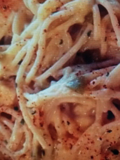A picture of Southwest Chicken Spaghetti.