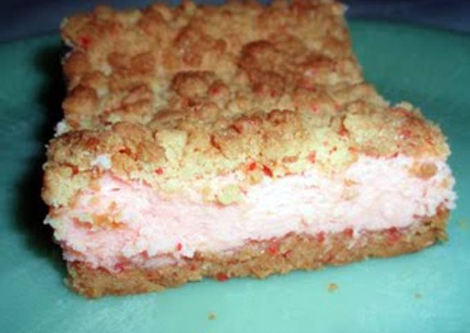 Cherries Jubilee Cheesecake Bars