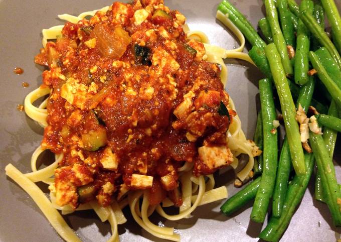 Parker's Vegetarian Spaghetti Recipe