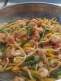 Sweet Chilli and Lime Prawn Stir fry